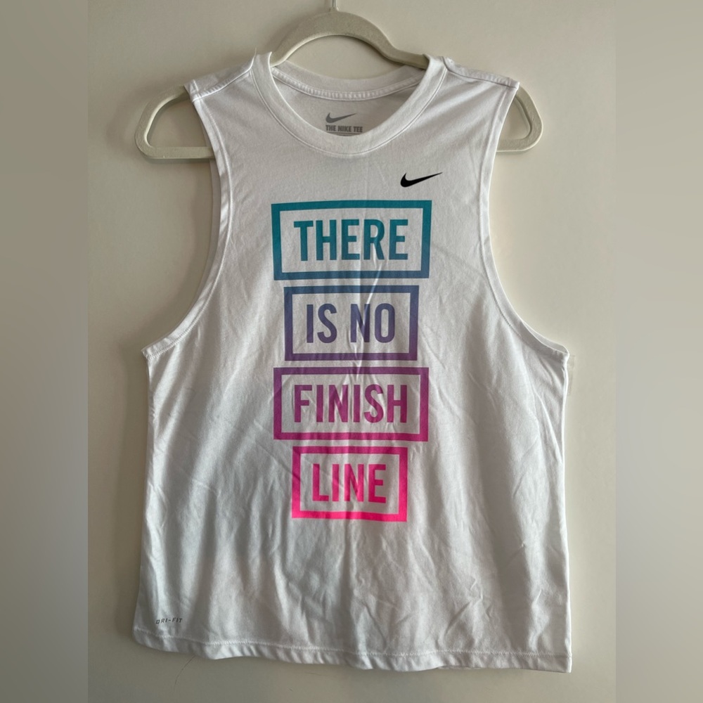 Nike - Dri-Fit Tee - sleeveless / white